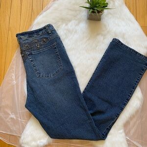 Classic Blue Straight Leg Jeans